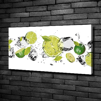 Cuadro canvas con impresión uv duradera horizontal Cal y agua