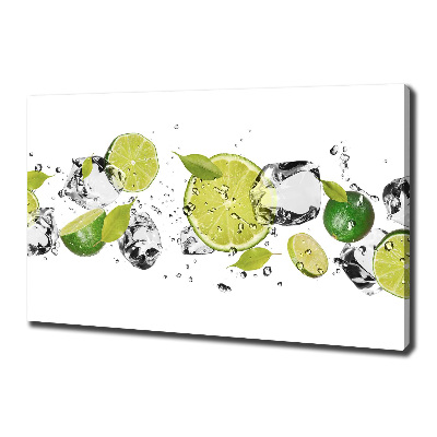 Cuadro canvas con impresión uv duradera horizontal Cal y agua