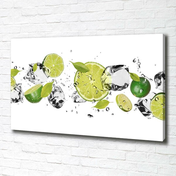 Cuadro canvas con impresión uv duradera horizontal Cal y agua