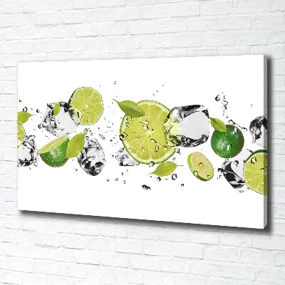 Cuadro canvas con impresión uv duradera horizontal Cal y agua