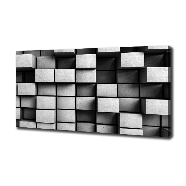 Foto en lienzo con acabado profesional horizontal Abstracción