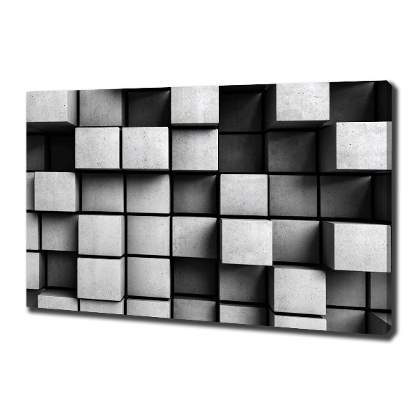 Foto en lienzo con acabado profesional horizontal Abstracción