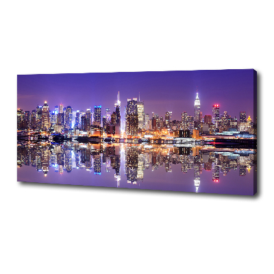 Foto en lienzo con acabado profesional horizontal Manhattan Nueva York