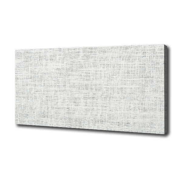 Cuadro canvas con impresión uv duradera horizontal Lienzo de lino blanco