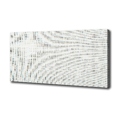 Cuadro canvas con impresión uv duradera horizontal Lienzo de lino blanco