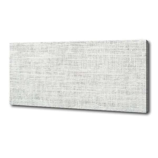 Cuadro canvas con impresión uv duradera horizontal Lienzo de lino blanco