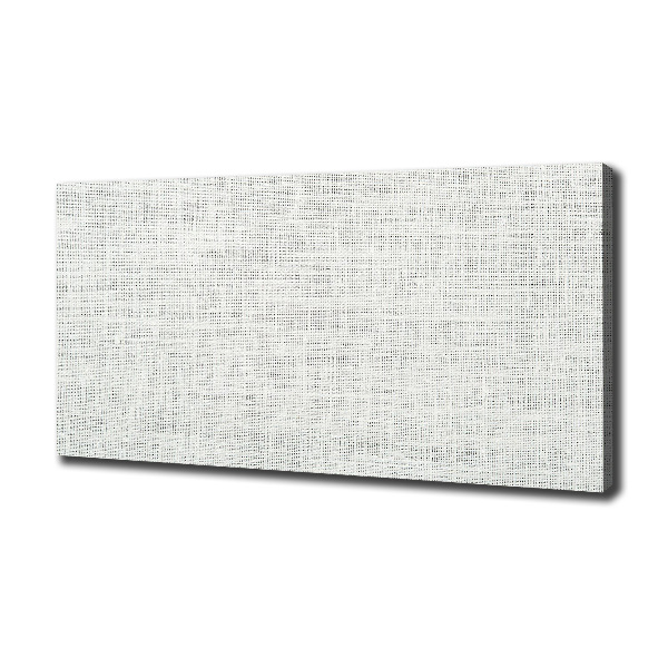 Cuadro canvas con impresión uv duradera horizontal Lienzo de lino blanco
