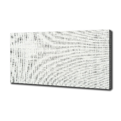 Cuadro canvas con impresión uv duradera horizontal Lienzo de lino blanco