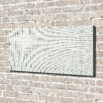 Cuadro canvas con impresión uv duradera horizontal Lienzo de lino blanco