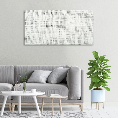 Cuadro canvas con impresión uv duradera horizontal Lienzo de lino blanco