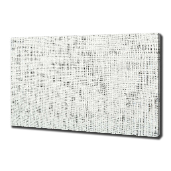 Cuadro canvas con impresión uv duradera horizontal Lienzo de lino blanco