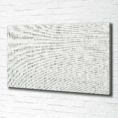 Cuadro canvas con impresión uv duradera horizontal Lienzo de lino blanco