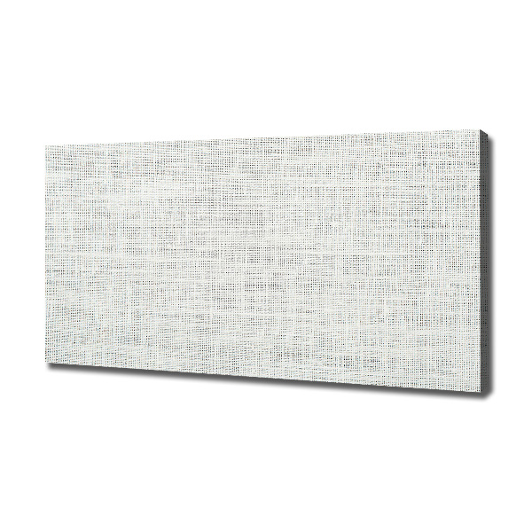 Cuadro canvas con impresión uv duradera horizontal Lienzo de lino blanco