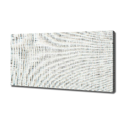 Cuadro canvas con impresión uv duradera horizontal Lienzo de lino blanco