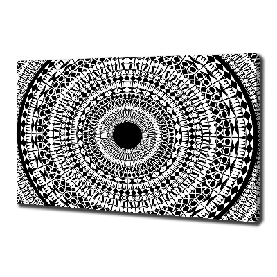 Foto en lienzo con acabado profesional horizontal Adornos circulares