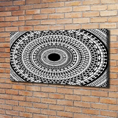 Foto en lienzo con acabado profesional horizontal Adornos circulares