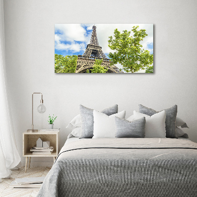 Fotocuadro en lienzo de alta calidad horizontal Torre Eiffel de París
