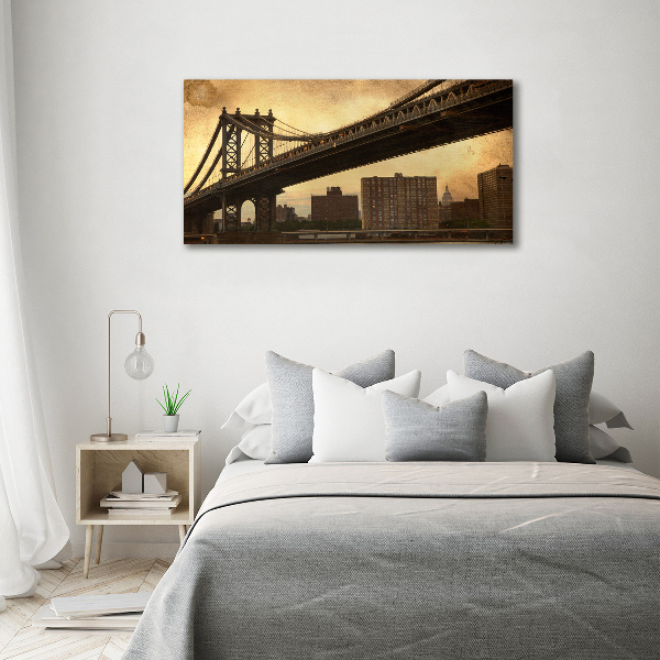 Cuadro canvas con impresión uv duradera horizontal Manhattan Nueva York