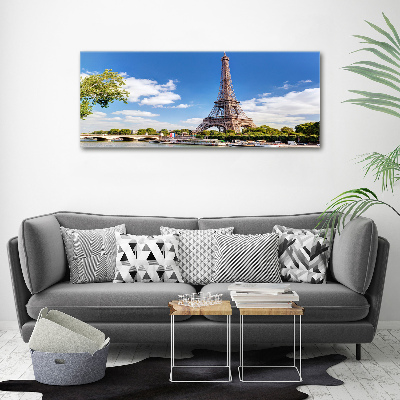 Fotocuadro en lienzo de alta calidad horizontal Torre Eiffel de París