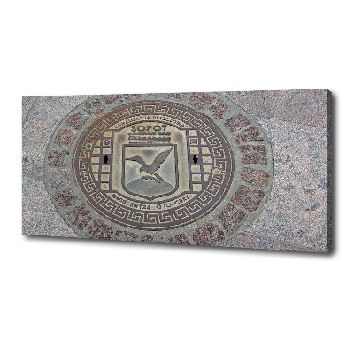 Cuadro canvas con impresión uv duradera horizontal Pozo de Sopot