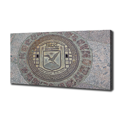 Cuadro canvas con impresión uv duradera horizontal Pozo de Sopot