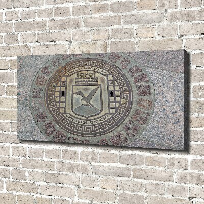 Cuadro canvas con impresión uv duradera horizontal Pozo de Sopot