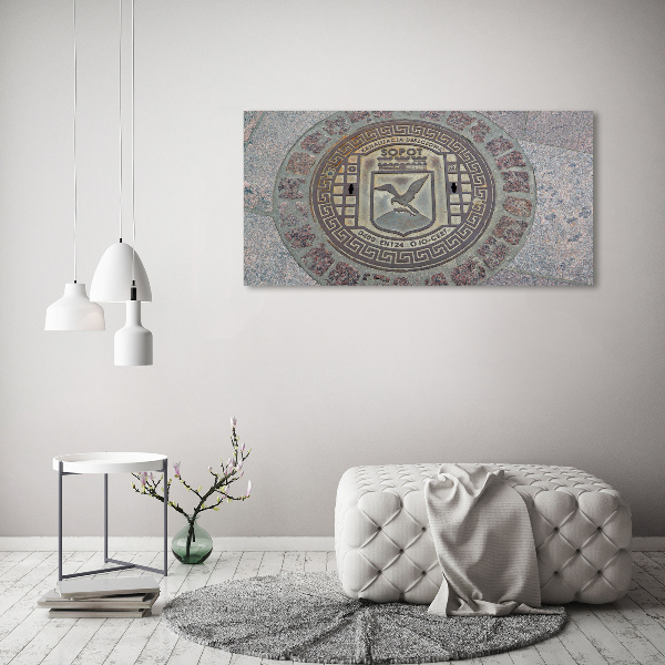 Cuadro canvas con impresión uv duradera horizontal Pozo de Sopot