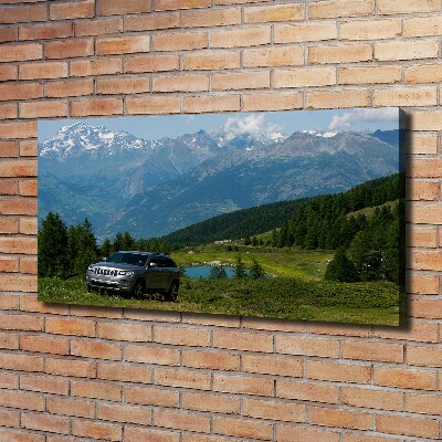 Foto en lienzo con acabado profesional horizontal vehículo todoterreno