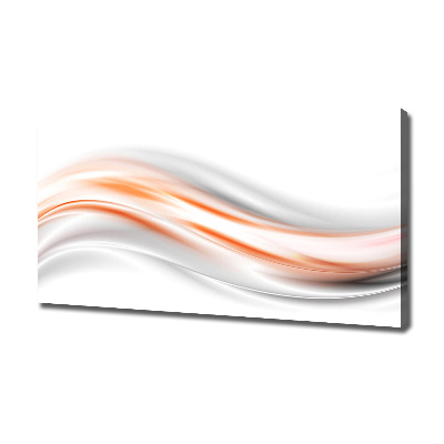 Fotocuadro en lienzo de alta calidad horizontal Ondas abstractas