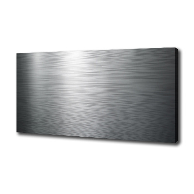 Foto en lienzo con acabado profesional horizontal Fondo de metal