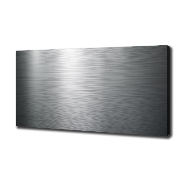 Foto en lienzo con acabado profesional horizontal Fondo de metal