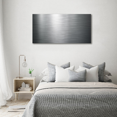 Foto en lienzo con acabado profesional horizontal Fondo de metal