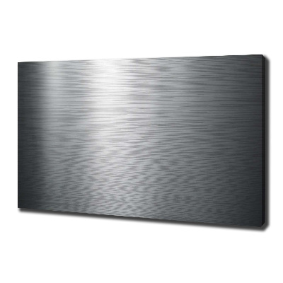 Foto en lienzo con acabado profesional horizontal Fondo de metal