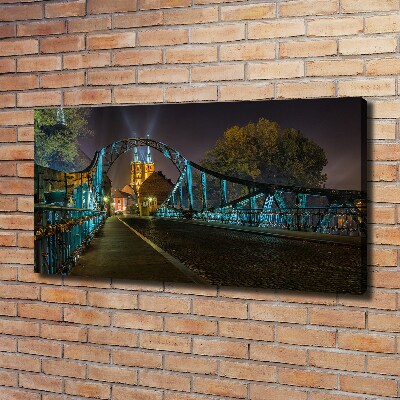 Fotocuadro en lienzo de alta calidad horizontal Puente de los Enamorados