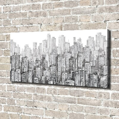 Foto obraz na płótnie Drapacze chmur