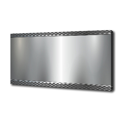 Foto en lienzo con acabado profesional horizontal Fondo de metal