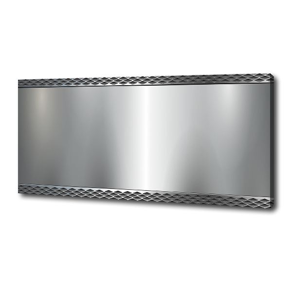 Foto en lienzo con acabado profesional horizontal Fondo de metal