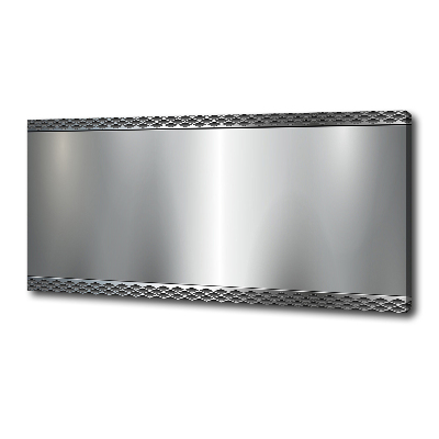 Foto en lienzo con acabado profesional horizontal Fondo de metal