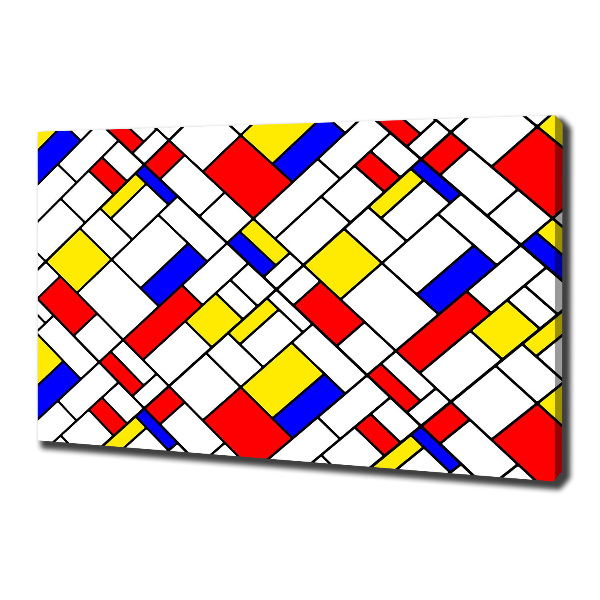 Fotocuadro en lienzo de alta calidad horizontal Abstracción