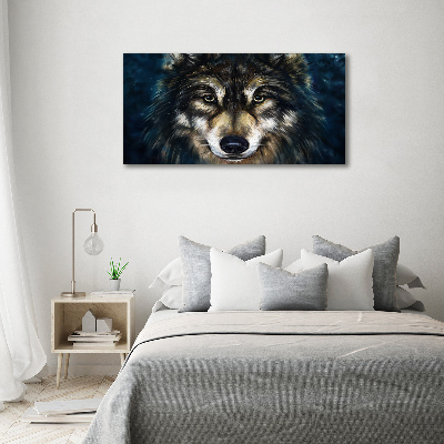 Foto en lienzo con acabado profesional horizontal Lobos