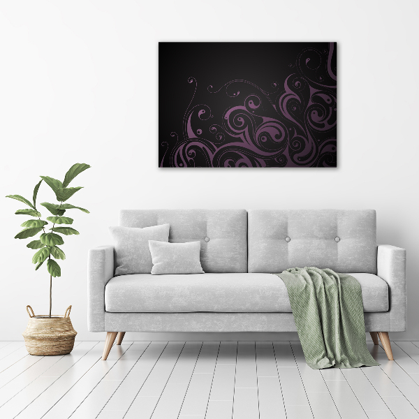 Cuadro canvas moderno de gran formato horizontal Adornos