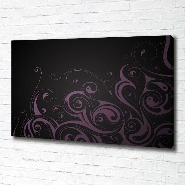 Cuadro canvas moderno de gran formato horizontal Adornos