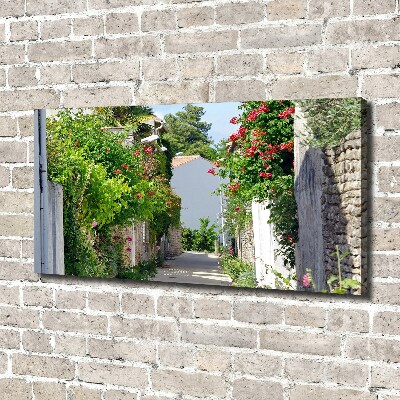 Foto obraz na płótnie Kwiecista aleja