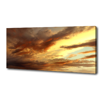 Cuadro canvas con impresión uv duradera horizontal Amanecer