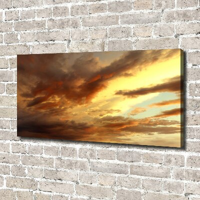 Cuadro canvas con impresión uv duradera horizontal Amanecer