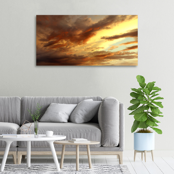 Cuadro canvas con impresión uv duradera horizontal Amanecer