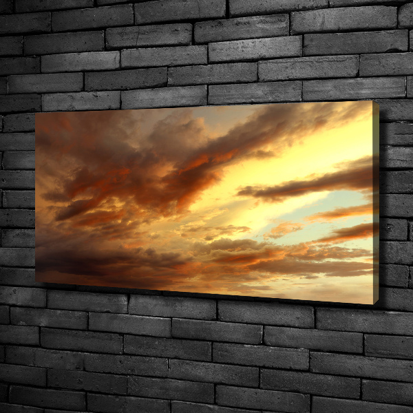 Cuadro canvas con impresión uv duradera horizontal Amanecer