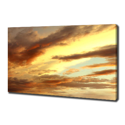 Cuadro canvas con impresión uv duradera horizontal Amanecer