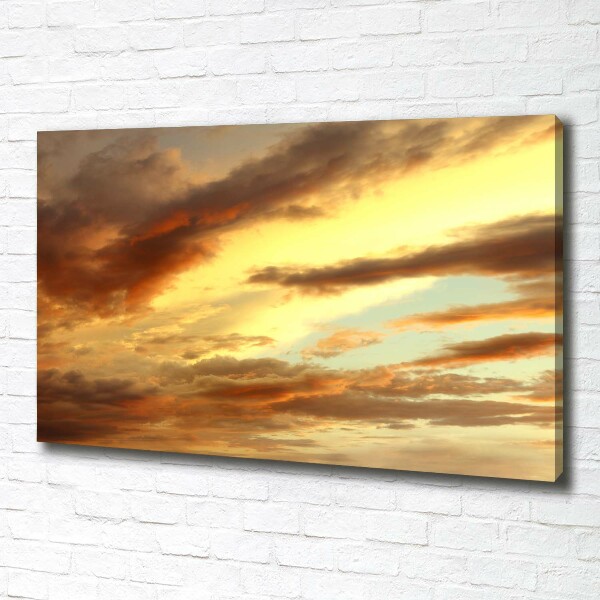 Cuadro canvas con impresión uv duradera horizontal Amanecer