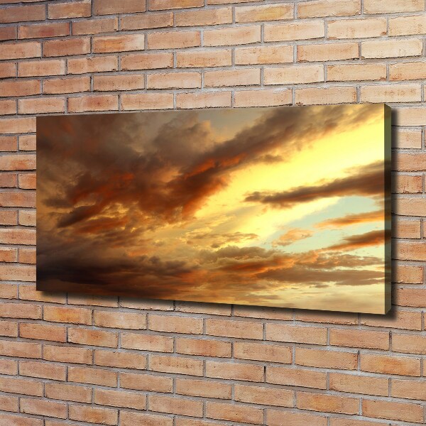 Cuadro canvas con impresión uv duradera horizontal Amanecer